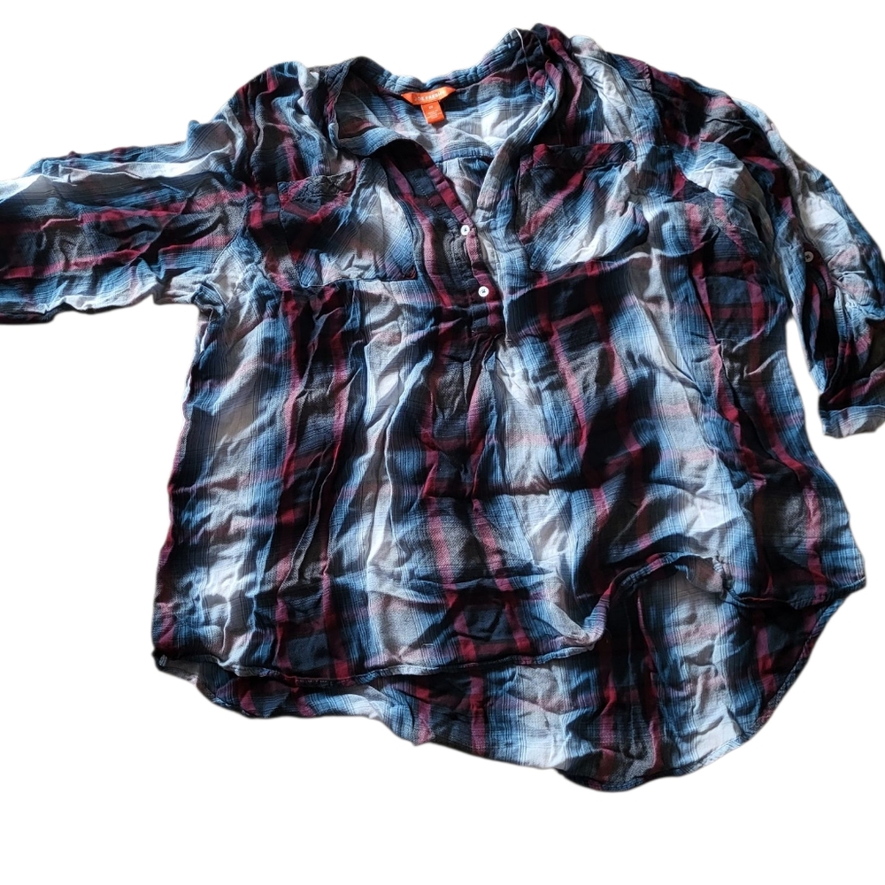 Joe Fresh Multicolor Plaid Shirt